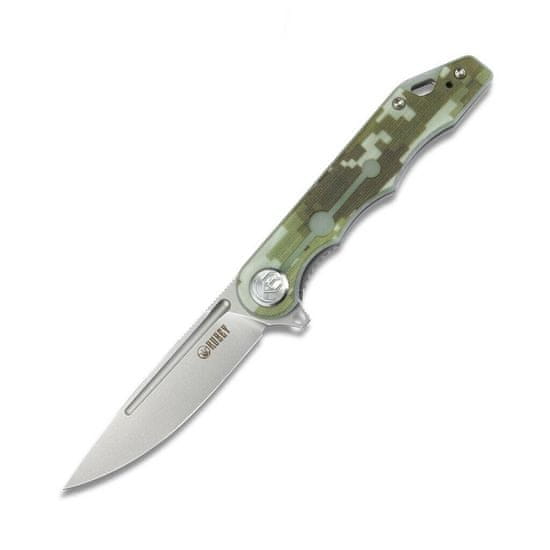 KUBEY KU312E Mizo kapesní nůž 8 cm, maskovací Camo, G10