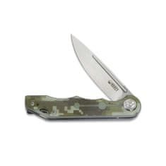 KUBEY KU312E Mizo kapesní nůž 8 cm, maskovací Camo, G10