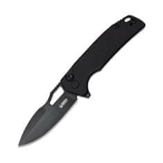 KUBEY KU316A RDF kapesní nůž 7,9 cm, Blackwash, černá, G10