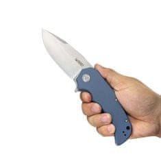 KUBEY KU319A Bravo One Drop Point kapesní outdoorový nůž 8,6 cm, modrá, G10