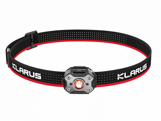 Klarus HM3 Black lehká čelovka 670 lm, micro-USB