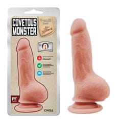 PRETTY LOVE Dildo Ohýbané Pružné S Přísavkou 20Cm