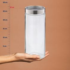 Kela Dóza na potraviny Kara sklo transparentní 27,0cm 11,0cm 2,1l