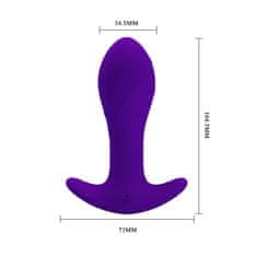 PRETTY LOVE Pretty Love - Morton Anal Plug Massager 12 Funkcí Usb