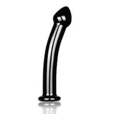 PRETTY LOVE Černé Zakřivené Dildo Hladké S Hlavou 18,5 Cm