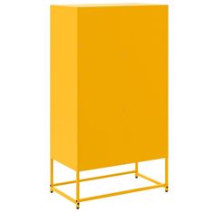 Vidaxl Skříň highboard bílá 68,5 x 38,5 x 107 cm ocel