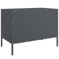 Vidaxl TV skříňky 2 ks antracitové 68 x 39 x 50,5 cm ocel