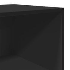 Vidaxl Skříň highboard černá 40 x 41 x 185 cm kompozitní dřevo