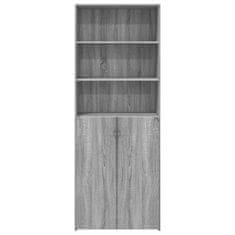 Vidaxl Skříň highboard šedá sonoma 70 x 42,5 x 185 cm kompozitní dřevo