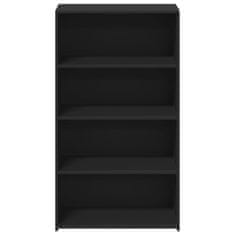 Vidaxl Skříň highboard černá 70 x 41 x 124 cm kompozitní dřevo