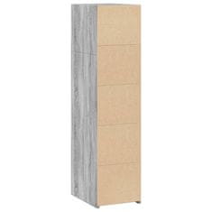 Vidaxl Skříň highboard šedá sonoma 30 x 41 x 124 cm kompozitní dřevo