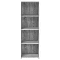 Vidaxl Skříň highboard šedá sonoma 40 x 41 x 124 cm kompozitní dřevo