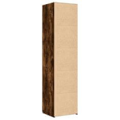 Vidaxl Skříň highboard kouřový dub 45 x 42,5 x 185 cm kompozitní dřevo