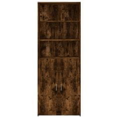 Vidaxl Skříň highboard kouřový dub 80 x 42,5 x 185 cm kompozitní dřevo