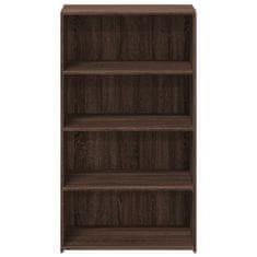 Vidaxl Skříň highboard hnědý dub 70 x 41 x 124 cm kompozitní dřevo