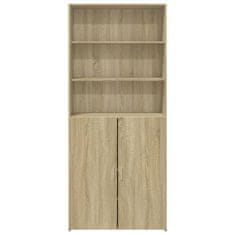 Vidaxl Skříň highboard dub sonoma 80 x 42,5 x 185 cm kompozitní dřevo