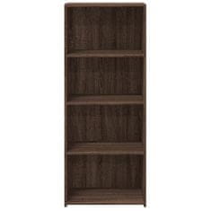 Vidaxl Skříň highboard hnědý dub 50 x 41 x 124 cm kompozitní dřevo