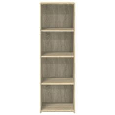 Vidaxl Skříň highboard dub sonoma 40 x 41 x 124 cm kompozitní dřevo