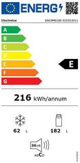 Electrolux Vestavná kombinovaná chladnička 800 NoFrost ENC8ME18R