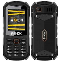 eStar Mobilní telefon ROCK - černý