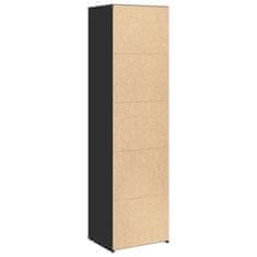 Vidaxl Skříň highboard černá 50 x 41 x 185 cm kompozitní dřevo