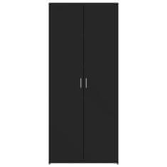 Vidaxl Skříň highboard černá 70 x 42,5 x 185 cm kompozitní dřevo