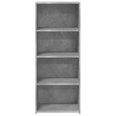 Vidaxl Skříň highboard betonově šedá 50 x 41 x 124 cm kompozitní dřevo