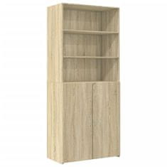 Vidaxl Skříň highboard dub sonoma 80 x 42,5 x 249 cm kompozitní dřevo