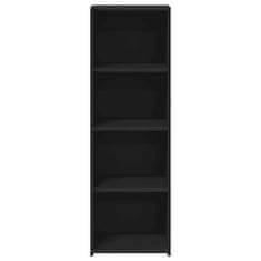 Vidaxl Skříň highboard černá 40 x 41 x 124 cm kompozitní dřevo