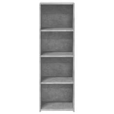 Vidaxl Skříň highboard betonově šedá 40 x 41 x 124 cm kompozitní dřevo