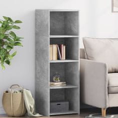 shumee vidaXL Skříň highboard betonově šedá 40 x 41 x 124 cm kompozitní dřevo