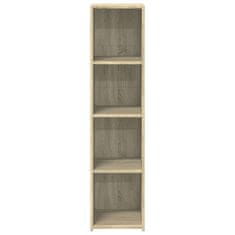 Vidaxl Skříň highboard dub sonoma 30 x 41 x 124 cm kompozitní dřevo