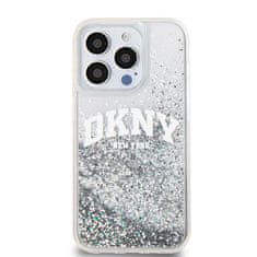 DKNY Liquid Glitter Arch Logo kryt pro iPhone 15 Pro