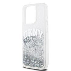 DKNY Liquid Glitter Arch Logo kryt pro iPhone 15 Pro