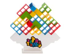 WOWO Interaktivní Logická Hra Tetris s Vyvažovacími Bloky pro Rozvoj Strategického Myšlení
