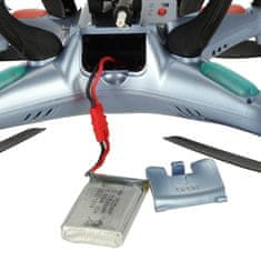 WOWO Dron Syma X5HW s Wi-Fi Kamerou, 2,4GHz, Modrý - Ovládání na Dálku