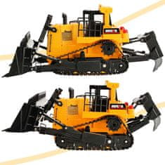 WOWO H-Toys 1554 Buldozer s Dálkovým Ovládáním 2.4GHz, Měřítko 116