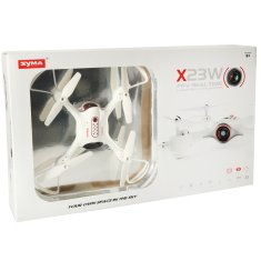 WOWO Syma X23W 2,4 GHz 4CH FPV Wi-Fi Dron s Kamerou, Dálkové Ovládání, Bílá Barva