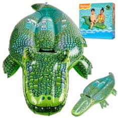 WOWO Bestway 41477 - Nafukovací Plavecká Matrace ve tvaru Krokodýla, Hračka pro Děti od 3 let, Nosnost 45kg