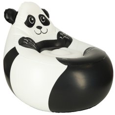 WOWO Nafukovací dětské křeslo BESTWAY 75116 Panda, nosnost 70 kg