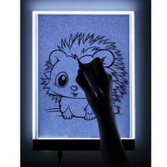 WOWO Profesionální Kreslicí Prkno s LED Podsvícením, Sledovací Tabule, Formát A4
