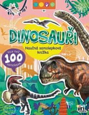 Naučná samolepková knížka Dinosauři - 6+