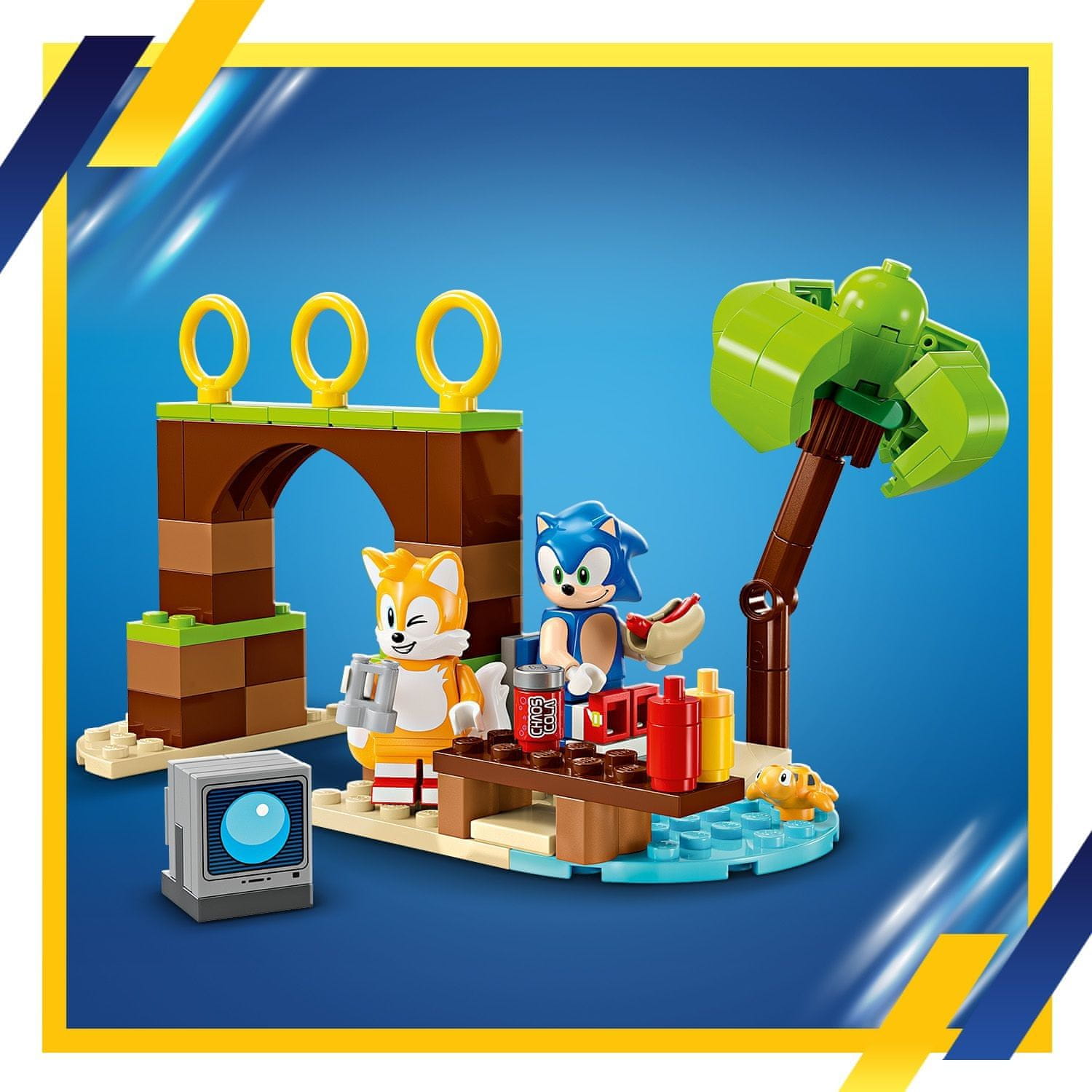 LEGO Sonic The Hedgehog 76997 Tails a jeho dobrodružný člun