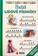 České lidové písničky - Zábavný zpěvník pro kluky a holčičky