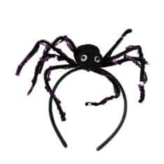 Rappa Čelenka halloween s černým pavoukem