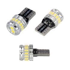 Stualarm LED T10 bílá, 12V, 18LED/3014SMD (952033cb) 2 ks