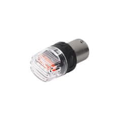 Stualarm LED BA15S červená, 12V, 16LED 2835SMD (95BR-BA15S-01r) 2 ks