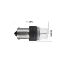 Stualarm LED BA15S bílá, 12V, 16LED 2835SMD (95BR-BA15S-01w) 2 ks