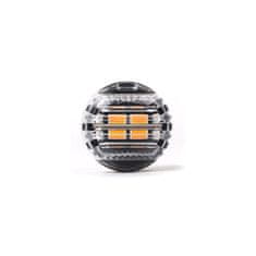 Stualarm LED BA15S oranžová, 12V, 16LED 2835SMD (95BR-BA15S-01o) 2 ks