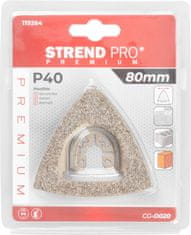 Strend Pro CG-D020 karbidová rašple, pro vícebroušení, 80 mm, G40